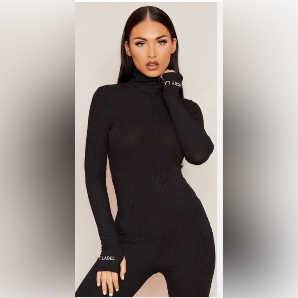 Lucky Label Bodysuit Jumpsuit women’s size M-NEW